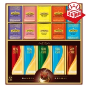 ［モンカフェ＆トワイニング］ドリップコーヒー&ティーバッグ詰合せギフト(TMS-50S) 47-6